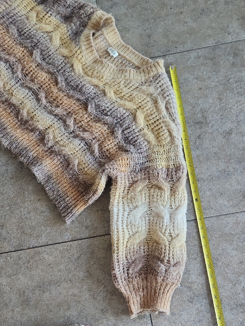 POL..Cable Knit Sweater - Picture 9 of 12